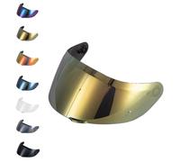 EvoParts Visière GT4-1 GT4-2 pour casque compatible AGV K1 K1S K5 K5S pinlock ready (Dorè, L-ML-XL-XXL)