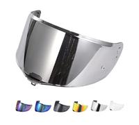 EvoParts Visière pour casque LS2 FF811 VECTOR 2 CITATION 2 (Argent)
