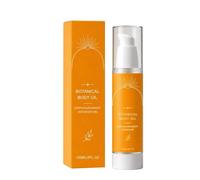 Evora Botanical Body Oil, Evora Huile de massage raffermissante au Wakame Algae,Huile de massage hydratante, non grasse, légère et raffermissante, à absorption rapide, pour une peau plus lisse,120 ml