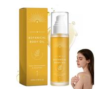 Evora Botanical Body Oil, Lightweight Moisturizing Bio Oil, Wakame Algae, Brazil Nut & Passionflower Seed Oils, Smoother-Looking Skin & Cellulite Appearance, For Dry-Looking Skin, Daily Body Care Oil
