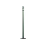 Evotec 15105 Light Wave Lampadaire LED 2 Ampoules 2700 K 12 W 720 LM, Aluminium, Transparent