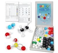 EVOTECH SCIENTIFIC Scientific Chemistry Kit de modèle moléculaire (125 pièces) pour enseignants et étudiants 2024