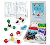 EVOTECH SCIENTIFIC Scientific Chemistry Kit de modèle moléculaire (240 pièces) pour enseignants et étudiants 2024