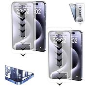 Evotech Screen Protector,evotech Protection ecran,Evo Tech for Phone iPhone Invisible Artifact Screen Protector,3-in-1HD Privacy Mobile Phone Screen (HD2pcs,iPhone15Pro)