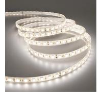 Evotrade Bande LED vendue au mètre 24 V 12 W/m 60 LED/m largeur 10 mm coupable tous les 50 mm, haute luminosité et longue durée (lumière blanche froide 6 000 K)