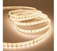 Evotrade Bande LED vendue au mètre 24 V 12 W/m 60 LED/m largeur 10 mm sécable tous les 50 mm, haute luminosité et longue durée (lumière chaude 3000 K)