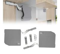 Evotrade Bras pour porte à rabat vers le haut, systèmes de levage pour portes de cuisine, bras sans charnières (charge 2,5 à 3,5 kg)
