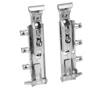 Evotrade - Paire de fixations invisibles réglables pour meubles suspendus avec kit de montage complet certifié DIN 68840 - Haute qualité fabriqué en Indaux Espagne