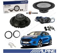 EvoTuning Kit 4 Haut-Parleurs Alpine Antérieurs pour Ford Puma 2020
