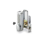EVOYA WS6-CSP Verrou à code mécanique avec pêne à larder, changement de code sans démontage, finition inox Satiné
