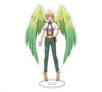 EVRNSAD Figure Stand Acrylique pour As The Demon King, I Have Married a Slave elf. How Should I Express My Love?, 16cm Double Face Anime Figurine Présentoir Acrylique Fans d'Anime Cadeau Ornementsles