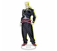 EVRNSAD Figure Stand Acrylique pour Diamond is Unbreakable, 16cm Double Face Anime Figurine Présentoir Acrylique Fans d'Anime Cadeau Ornementsles,14