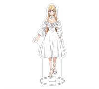 EVRNSAD Figure Stand Acrylique pour Even Given The Worthless Appraiser Class, I'm Actually The Strongest, 16cm Double Face Anime Figurine Présentoir Acrylique Fans d'Anime Cadeau Ornementsles,7