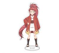 EVRNSAD Figure Stand Acrylique pour Even Given The Worthless Appraiser Class, I'm Actually The Strongest, 16cm Double Face Anime Figurine Présentoir Acrylique Fans d'Anime Cadeau Ornementsles,2