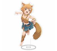 EVRNSAD Figure Stand Acrylique pour I'm Quitting Heroing, 15cm Double Face Anime Figurine Présentoir Acrylique Fans d'Anime Cadeau Ornementsles,5