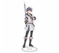 EVRNSAD Figure Stand Acrylique pour I'm Quitting Heroing, 15cm Double Face Anime Figurine Présentoir Acrylique Fans d'Anime Cadeau Ornementsles,1