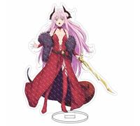 EVRNSAD Figure Stand Acrylique pour I'm Quitting Heroing: Next Gig is at The Demon Queen's Castle, 16cm Double Face Anime Figurine Présentoir Acrylique Fans d'Anime Cadeau Ornementsles,2