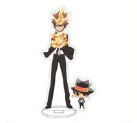 EVRNSAD Figure Stand Acrylique pour Katekyō Hitman Reborn!, 16cm Double Face Anime Figurine Présentoir Acrylique Fans d'Anime Cadeau Ornementsles,1