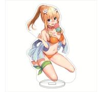 EVRNSAD Figure Stand Acrylique pour Konosuba: an Explosion on This Wonderful World!, 16cm Double Face Anime Figurine Présentoir Acrylique Fans d'Anime Cadeau Ornementsles,3