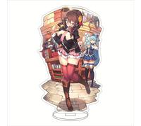 EVRNSAD Figure Stand Acrylique pour Konosuba: an Explosion on This Wonderful World!, 16cm Double Face Anime Figurine Présentoir Acrylique Fans d'Anime Cadeau Ornementsles,10