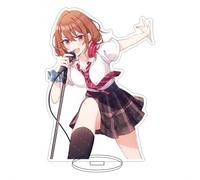 EVRNSAD Figure Stand Acrylique pour My Friend's Younger Sister Just Loves to Annoy me, 16cm Double Face Anime Figurine Présentoir Acrylique Fans d'Anime Cadeau Ornementsles,10