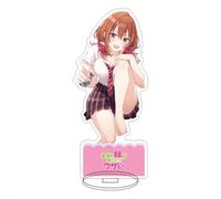 EVRNSAD Figure Stand Acrylique pour My Friend's Younger Sister Just Loves to Annoy me, 16cm Double Face Anime Figurine Présentoir Acrylique Fans d'Anime Cadeau Ornementsles,3