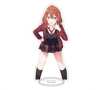 EVRNSAD Figure Stand Acrylique pour My Friend's Younger Sister Just Loves to Annoy me, 16cm Double Face Anime Figurine Présentoir Acrylique Fans d'Anime Cadeau Ornementsles,6
