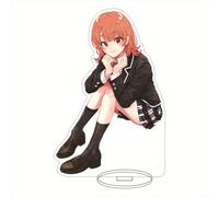 EVRNSAD Figure Stand Acrylique pour My Youth Romantic Comedy is Wrong as i Expected, 16cm Double Face Anime Figurine Présentoir Acrylique Fans d'Anime Cadeau Ornementsles,2