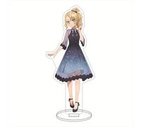 EVRNSAD Figure Stand Acrylique pour Rascal Does Not Dream of a Sister Venturing Out, 16cm Double Face Anime Figurine Présentoir Acrylique Fans d'Anime Cadeau Ornementsles,5