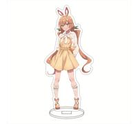EVRNSAD Figure Stand Acrylique pour The 100 Girlfriends Who Really, Really, Really, Really, Really Love You, 16cm Double Face Anime Figurine Présentoir Acrylique Fans d'Anime Cadeau Ornementsles,2
