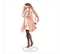 EVRNSAD Figure Stand Acrylique pour The Angel Next Door Spoils Me Rotten, 16cm Double Face Anime Figurine Présentoir Acrylique Fans d'Anime Cadeau Ornementsles,10