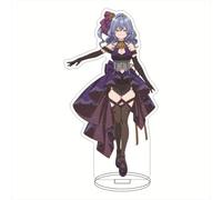 EVRNSAD Figure Stand Acrylique pour The Vexations of a Shut-in Vampire Princess, 16cm Double Face Anime Figurine Présentoir Acrylique Fans d'Anime Cadeau Ornementsles,4