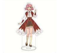EVRNSAD Figure Stand Acrylique pour Villainess Level 99: I May Be The Hidden Boss But I'm Not The Demon Lord, 16cm Double Face Anime Figurine Présentoir Acrylique Fans d'Anime Cadeau Ornementsles,6