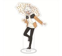 EVRNSAD Figure Stand Acrylique pour World Trigger, 16cm Double Face Anime Figurine Présentoir Acrylique Fans d'Anime Cadeau Ornementsles,6