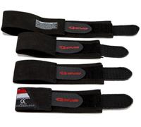 EVS Axis Pro/Sport Genouillères Remplacement Velcro Attache, noir-rouge, taille M pour homme
