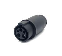 Evse Adaptor 32a J1772 Type 1 To Type 2 Plug Adapter, Electric Vehicle Charger Charging Connector