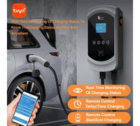 EVSE Wallbox 11KW 22KW 3Phase Vope2 Câble Prise IEC62196-2 Andrea Control Chargeur de voiture pour véhicule électrique Fey123 EV 32A 7.6KW 7.6KW 32A 1 phase