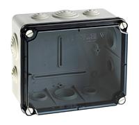 Evt171 Ide Boite De Dérivation étanche Ip65 Avec Avec Couvercle Transparent Et Entrées Coniques Dim.175x151x95