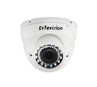 Evtevision 5MP Caméras de Surveillance AHD/TVI/CVI/CVBS 4 en 1 Caméra dôme Vue de Nuit extérieure/intérieure résistante aux intempéries 100ft Distance IR 2.8-12mm Objectif varié-Focal
