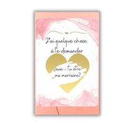 EVTI Carte demande marraine, Veux tu etre ma marraine, Carte a gratter annonce idée cadeau original