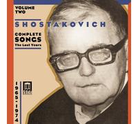Evtodieva - Shostakovich: intégrale des mélodies vol.2, les années 1965/1974