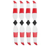 EVTSCAN 2 Paires Propriétes à libération Rapide à Faible Bruit pour Mavic air 2 Drone Bleu Blanc Rouge Blanc Jaune Jaune Jaune Blanc Noir (White and Red)
