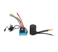 EVTSCAN 3650 3100KV Kit de Moteur sans balais 120A ESC ESPERSHOPHER XT60 Type de Bougie RC Combo de Mise à Niveau Petit léger pour 1/10 1/8 RC