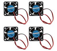 EVTSCAN 4 pièces 24V 3D imprimante Ventilateur de Refroidissement Accessoires Dissipation Thermique avec Arbre d'huile 3D imprimante Accessoires 4020