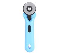 EVTSCAN 45mm couteau de coupe rond couteau en tissu plaque de cuisson ronde coupe-tissu accessoires de couture(Bleu)