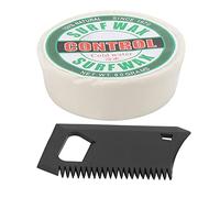 EVTSCAN Accessoire de Planche de Surf en Paraffine antidérapante Portable Skateborad avec Peigne à Cire(Cold Water Wax)