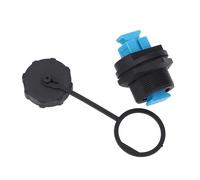 EVTSCAN Adaptateur de Panneau à Fibre Optique SC Femelle à Femelle connecteur de Montage sur Panneau fileté monomode SC étanche à l'eau avec Couvercle Anti-poussière