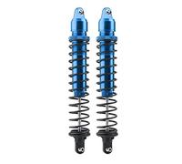 EVTSCAN Amortisseur de Choc RC, 2 pièces/Ensemble Amortisseur d'amortisseur en Alliage d'aluminium RC pour Voiture télécommandée TRAXXAS XMAXX 1/5(Bleu)