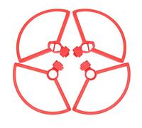 EVTSCAN Anneau de pour hélices Mavic Mini 2, Accessoires pour Drones, léger, Facile à Installer et à dégagement Rapide, sécurité des Vols, 4 pièces (Red)