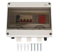 EVTSCAN Boîte de Combinaison Solaire PV, disjoncteur de Protection Haute Tension sûr pour Utilisation en extérieur